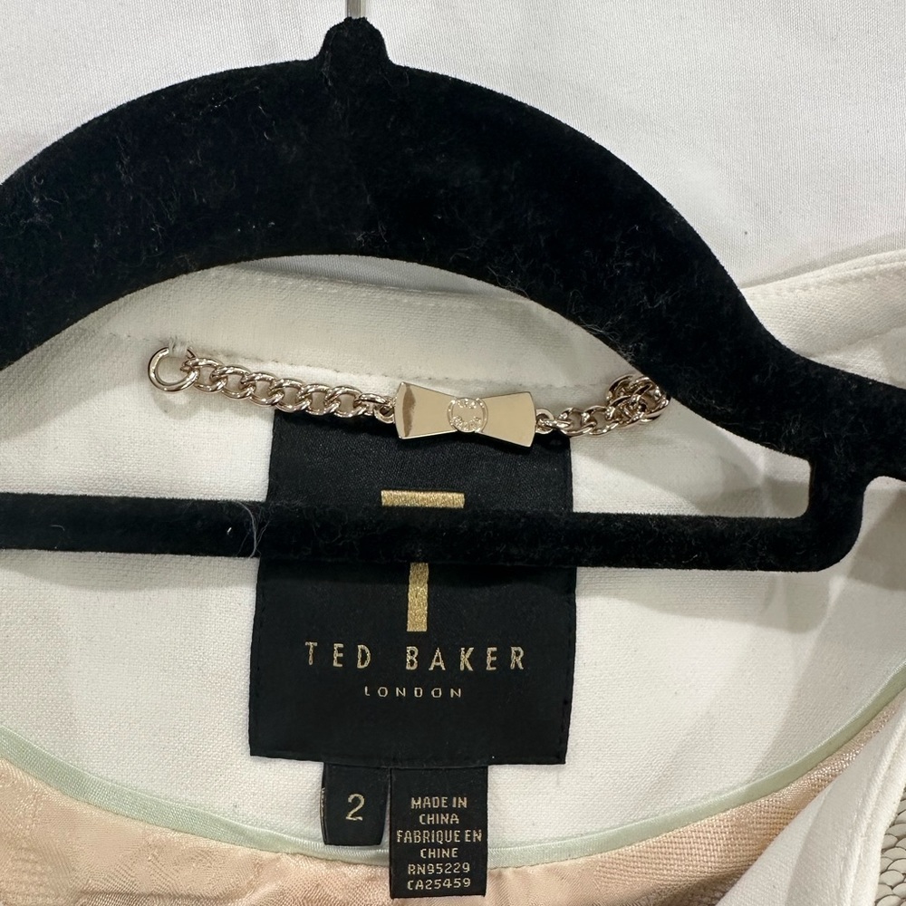 Ted Baker Sequin Jacket Sequin Jacket In Metallic… - image 4